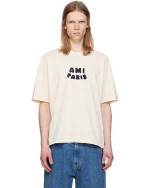 Ami Paris Cotton Patch T-Shirt - Multicolor