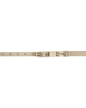 Rick Owens Spalla Tongue Belt - Black