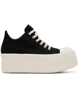Rick Owens Porterville Double Bumper Low Sneaks スニーカー - ブラック