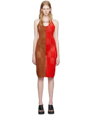 ANDERSSON BELL Keira Midi Dress - Red