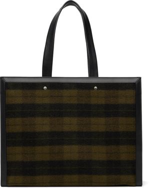 ANDERSSON BELL Khaki & Linus Tote - Black