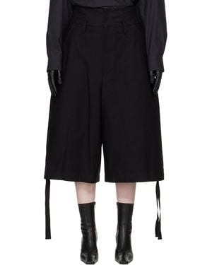 Yohji Yamamoto Bermuda Shorts - Black