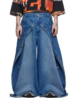 Lu'u Dan Breakaway Maxi's Jeans - Blue