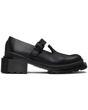 Dr. Martens Maybole Square Toe Mary Jane Heels - Black