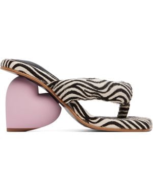 Yume Yume Ssense Exclusive & Love Mule Heeled Sandals - Multicolour
