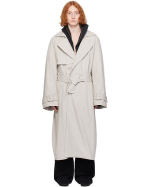 Entire studios Goodman Trench Coat - Black