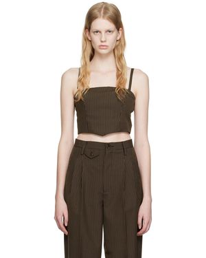 Maiden Name Maria Tank Top - Black