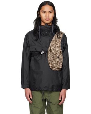 Engineered Garments Beige Shoulder Vest - Black
