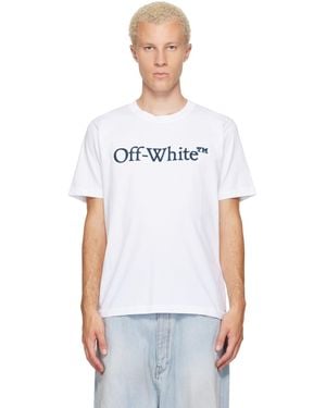 Off-White c/o Virgil Abloh Big Bookish Regular T-Shirt - White