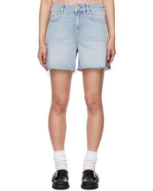 レディース Ganni ジーン布 & デニムショートパンツ