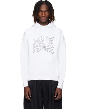 Sacai 'Geoff Print Hoodie - White