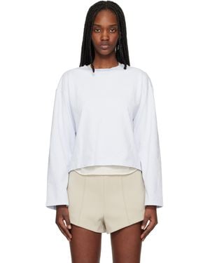 Rag & Bone Kelly Boxy Striped Long-Sleeve T-Shirt - White