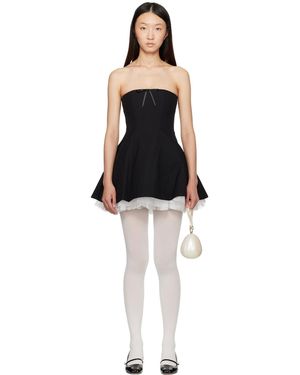 ShuShu/Tong Two-Piece Strapless Puffy Minidress - Black