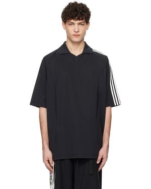 Y-3 Cut Line Polo - Black