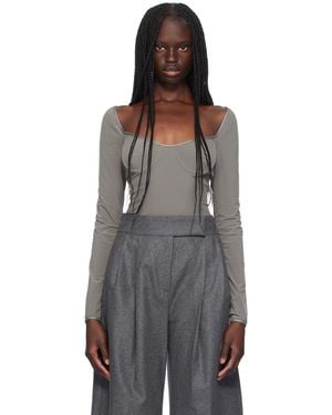 Paris Georgia Basics Underwire Bodysuit - Black
