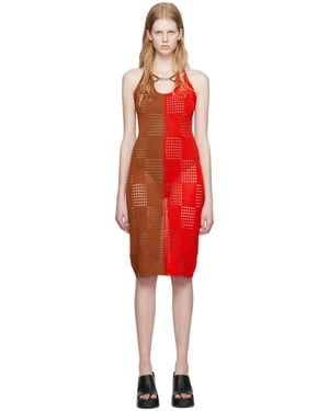ANDERSSON BELL Keira Midi Dress - Red