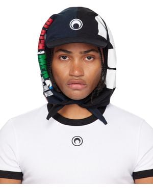 Marine Serre Casquette En T-Shirts Suprarecyclés - Blanc