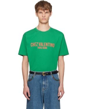 Valentino 'Chez Print T-Shirt - Green