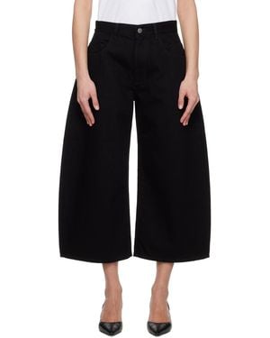 The Attico Long Jeans - Black