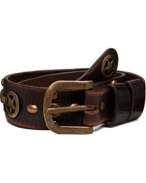 RRL Callahan Belt - Brown