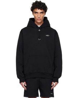 CASABLANCA Warped Logo Hoodie - Blue