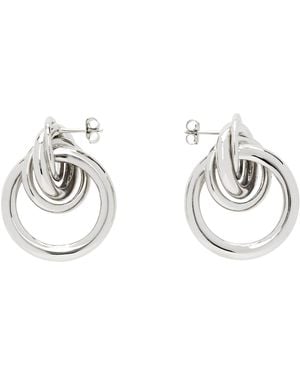 Justine Clenquet Cara Xl Earrings - Metallic