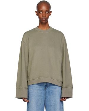 Frankie Shop French Terry Talia Sweatshirt - Natural