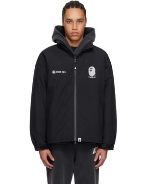 A Bathing Ape Gore-Tex Down Jacket - Black