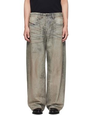 DIESEL Regular Waist 1997 D-Enim-M Relaxed Jeans - Brown