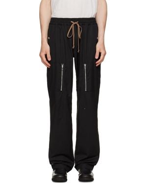 JKEEFER Anthony Cargo Trousers - Black