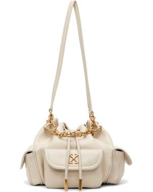 Off-White c/o Virgil Abloh Dumbo.B Bucket Bag - Natural