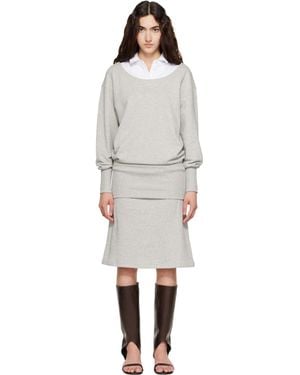 Paloma Wool Belda Midi Dress - Gray