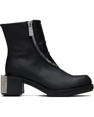 GmbH Ergonomic Riding Ankle Boots - Black