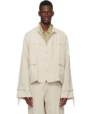 colbo Park Track Jacket - Natural