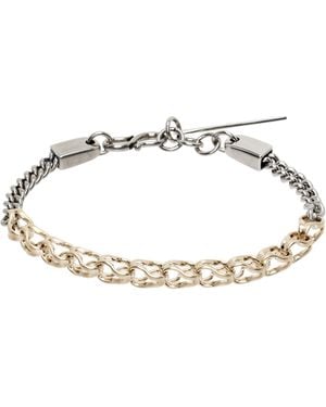 Dries Van Noten Hook-Eye Bracelet - Black