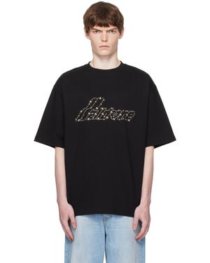 we11done Pearly Logo T-Shirt - Black