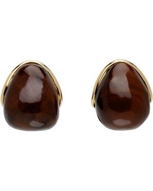 Jacquemus 'Les Mini Boucles Raisin' Earrings - Black