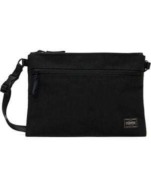 Porter-Yoshida and Co ブラック サコッシュ ポーチ
