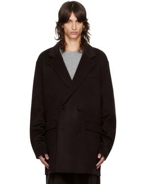 Frankie Shop Harry Wool Blazer - Black