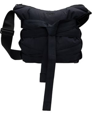 Y-3 ブラック Cinch ショルダーバッグ