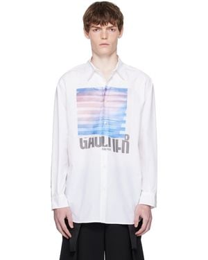 Jean Paul Gaultier 'The Oversized Air' Shirt - White