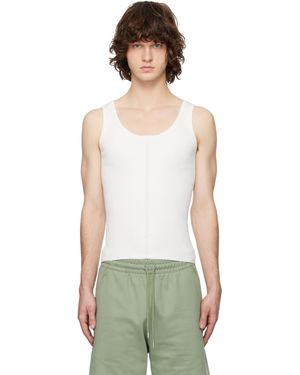 Dries Van Noten Rib Knit Tank Top - Multicolour