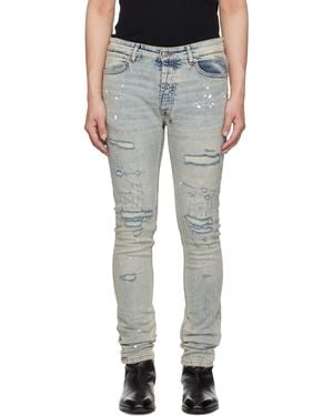 Ksubi Van Winkle Paint Summer Jeans - Black