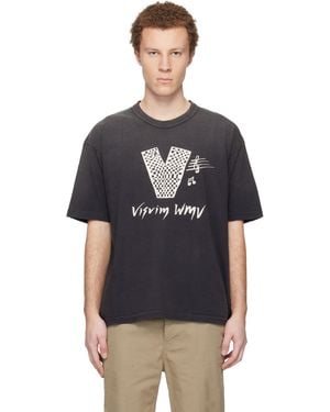 Visvim Jumbo S/S 'V' Crash T-Shirt - Black