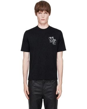 Amiri Block Letter T-Shirt - Black