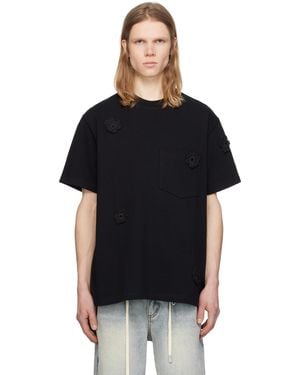 Song For The Mute 'Daisy' Standard T-Shirt - Black