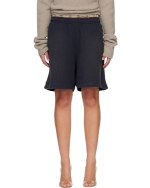 Acne Studios Vintage Fleece Shorts - Blue