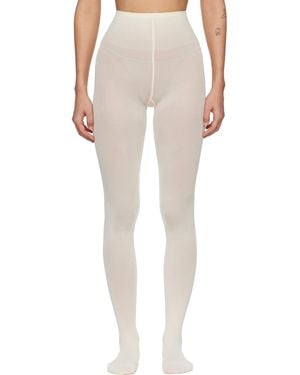 Swedish Stockings Off- Olivia Premium Tights - Natural