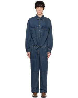 Isabel Marant Otilie Denim Jumpsuit - Black