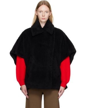 Max Mara Unica Cape - Black